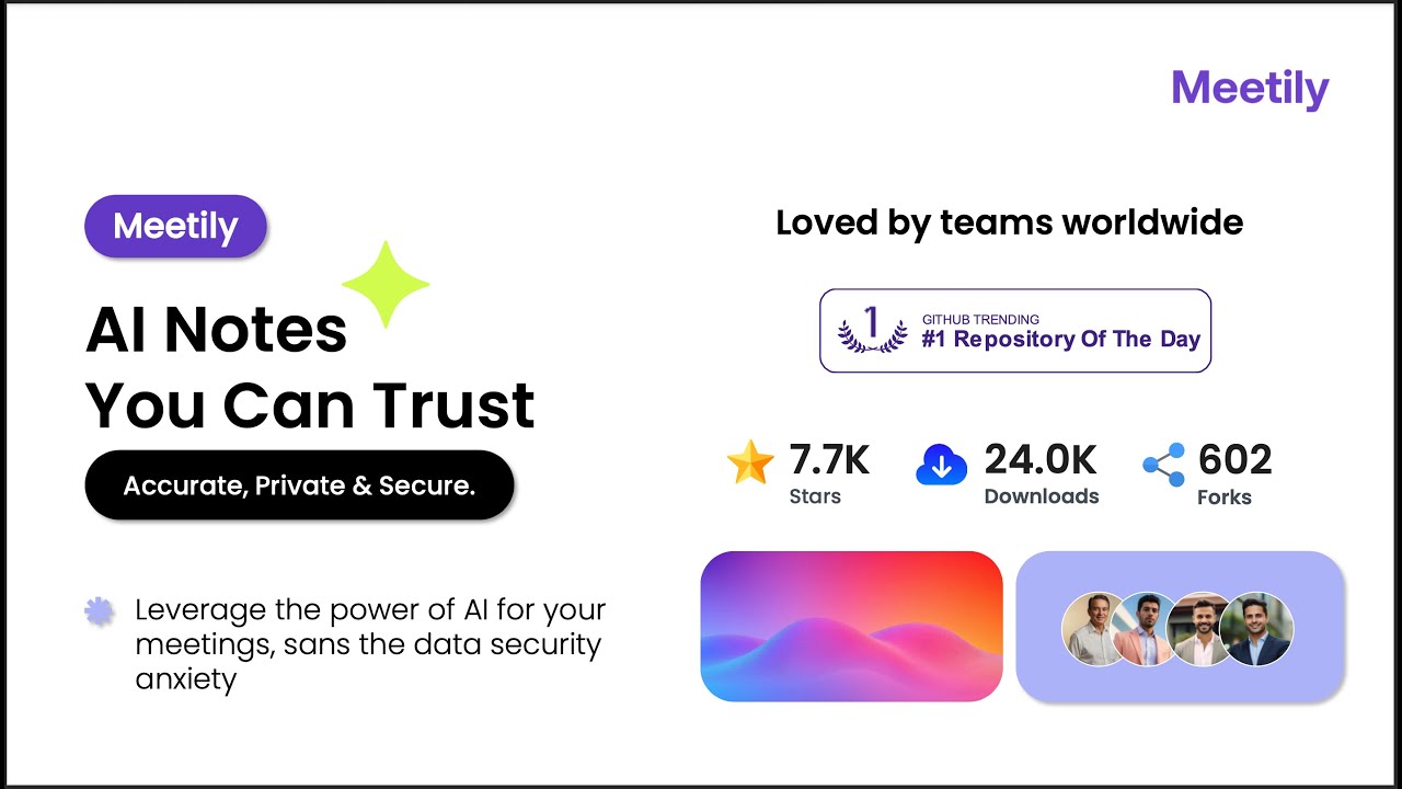 Meetily Demo: Open Source AI Meeting Note Taker (Local & Private)