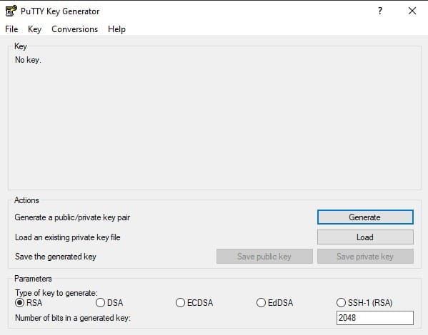 How to generate Linux server-compatible public keys with PuttyGen | generar clave publica puttygen 1