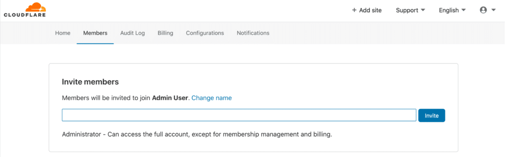 How to grant access to a Cloudflare account | dar acceso a cloudflare 2