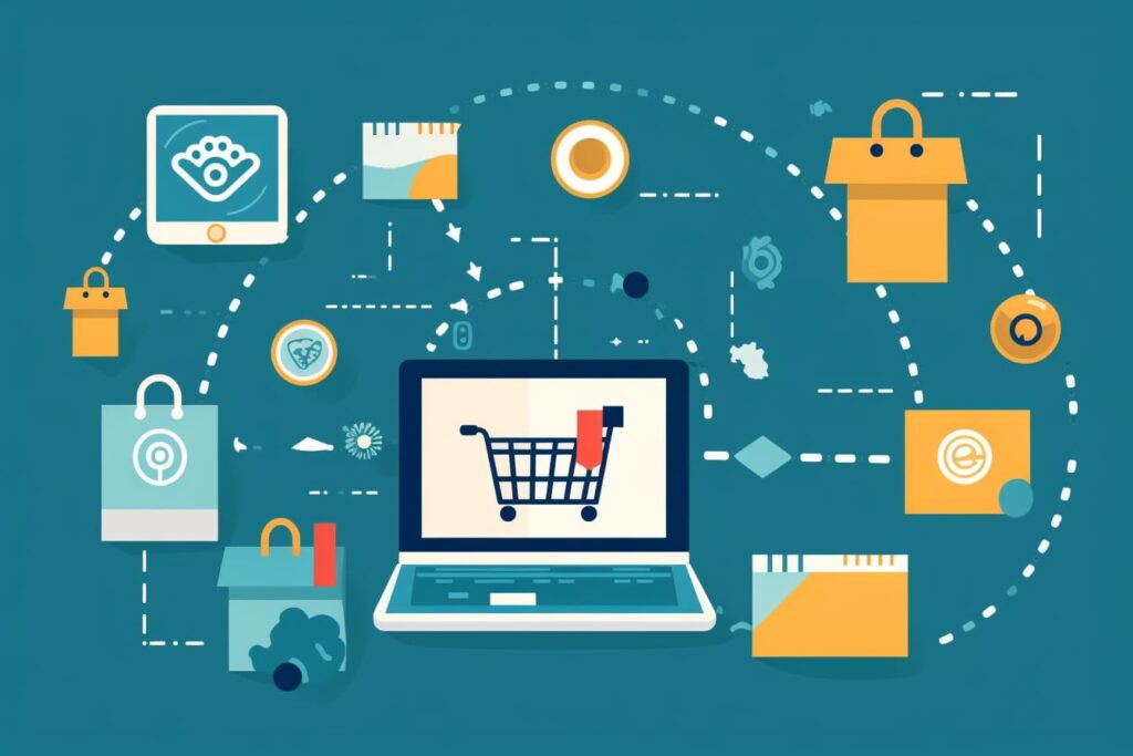 Magento 2: The leading e-commerce software platform | ilustracion ecommerce