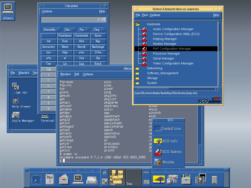 Certified UNIX Operating Systems: Exploring the Pillars of Modern Computing | Sco unixware 7.1.4