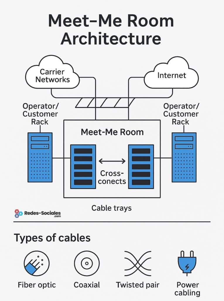 Meet-Me Room: The Technical Backbone of Interconnection in Modern Data Centers | architecture meet me room