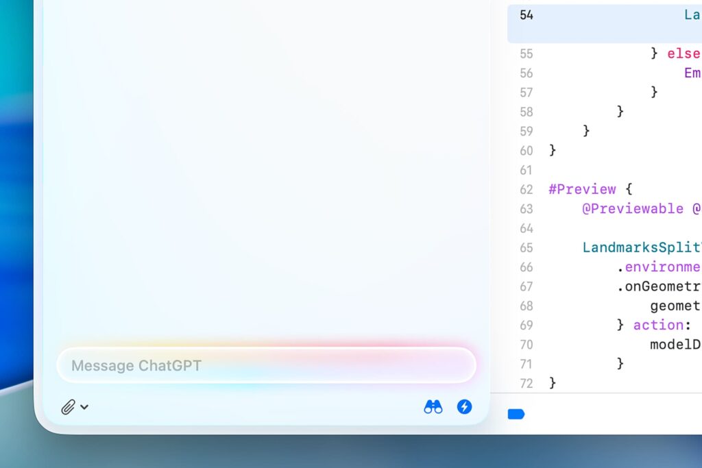 Apple Empowers Developer Creativity with New Intelligent Tools and a Revolutionary Design | Apple WWDC25 macOS Tahoe 26 Xcode 26 with ChatGPT
