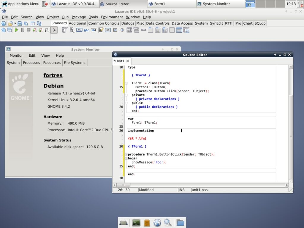 Why You Should Still Program in Pascal in 2025 | pascal lazarus Debian7.1