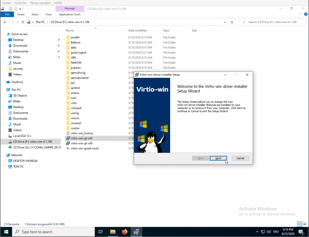 VirtIO and QEMU Guest Agent: The Installation That Turns a “Working” Windows VM into a Production-Ready VM on Proxmox | Win10 virtio driver wizard