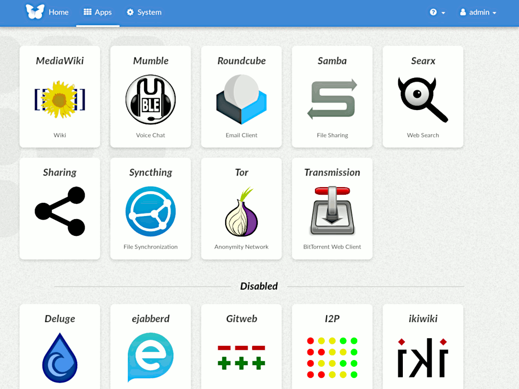 FreedomBox Blend: Debian wants “the home server” to feel normal again | freedombox screenshot apps