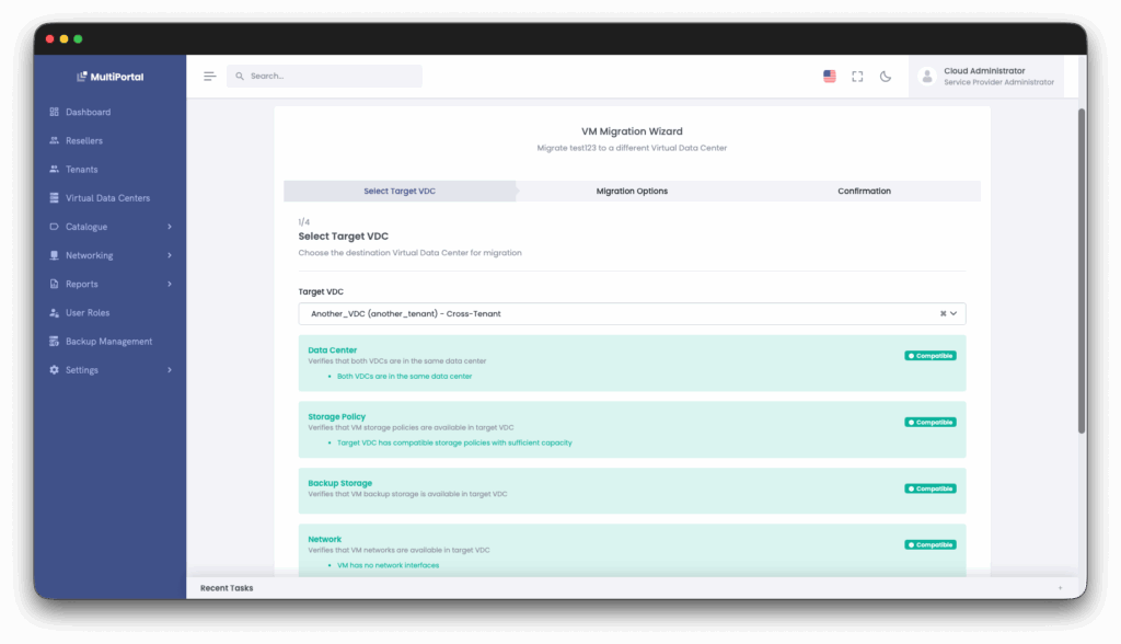 MultiPortal 1.1.1: more reseller autonomy, faster reporting, and a new staged release cadence | multiportal vm migration